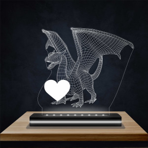 Dragon with a heart