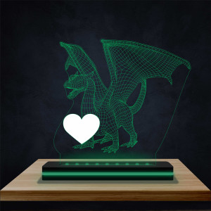 Dragon with a heart