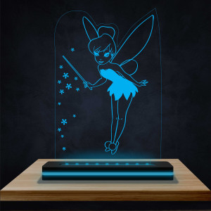 Tinker Bell with a magic wand