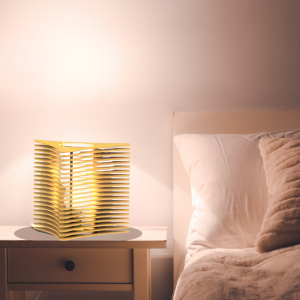 Houten lamp