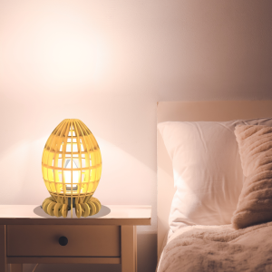 Houten lamp