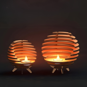 Wooden Lamp SVERA- L or s