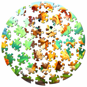 Kids Puzzle LION