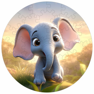 Kids puzzle ELEPHANT