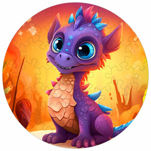 Kids puzzle DRAGON