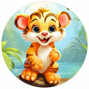 Kids puzzle TIGER