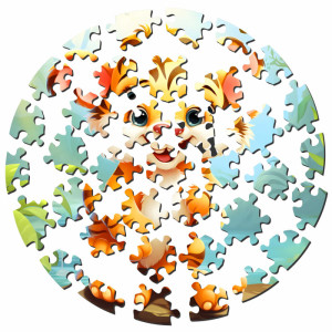 Kids puzzle TIGER