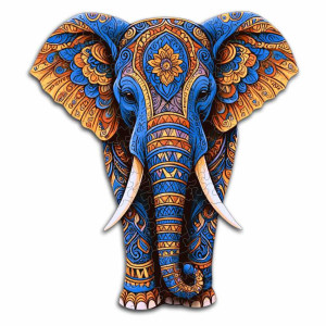 Legpuzzel hout OLIFANT