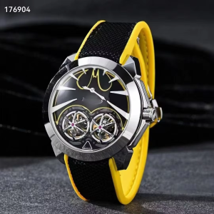 JACO Double Tourbillon Neymar Herenhorloge met Saffierglas, Waterdicht