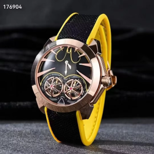 JACO Double Tourbillon Neymar Same Herrenuhr mit Saphirglas, wasserdicht