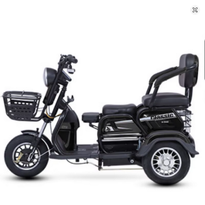 3-wielige elektrische scooter voor volwassenen, 1000W 60V