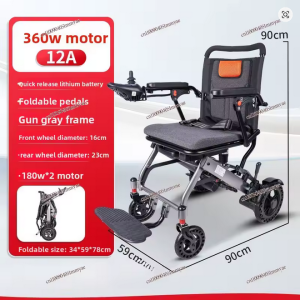 Električna invalidska kolica, prenosiva