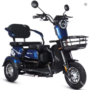 Elektrische driewieler voor volwassenen 48V 600W 3-wielige elektrische scooter voor volwassenen